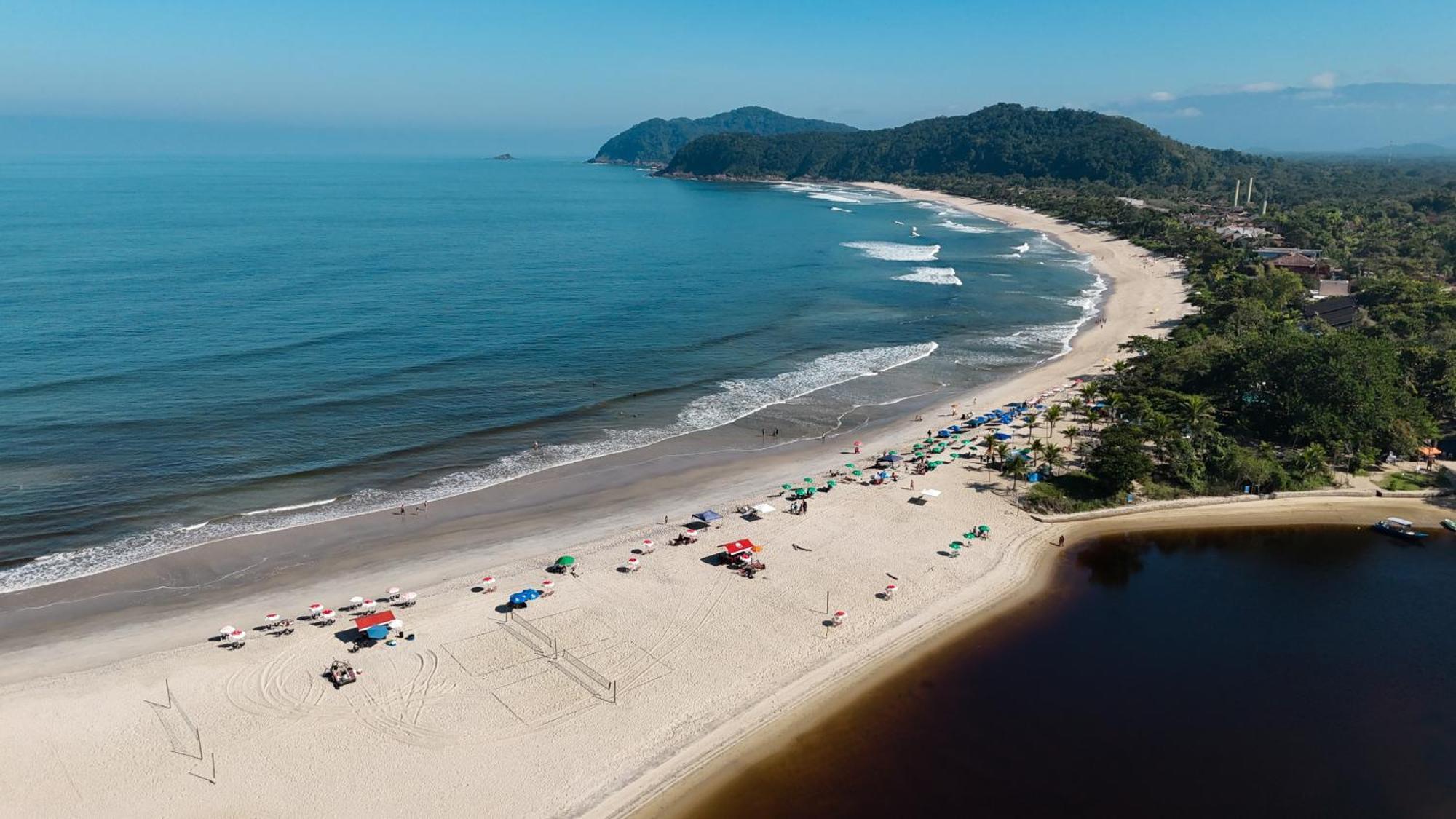 Casa Una A Beira Rio - Barra Do Una - 450M Da Praia Βίλα Sao Sebastiao  Εξωτερικό φωτογραφία