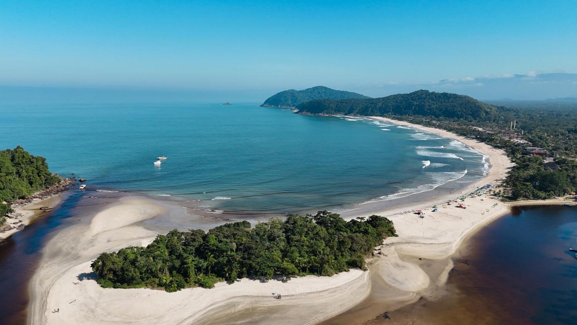 Casa Una A Beira Rio - Barra Do Una - 450M Da Praia Βίλα Sao Sebastiao  Εξωτερικό φωτογραφία