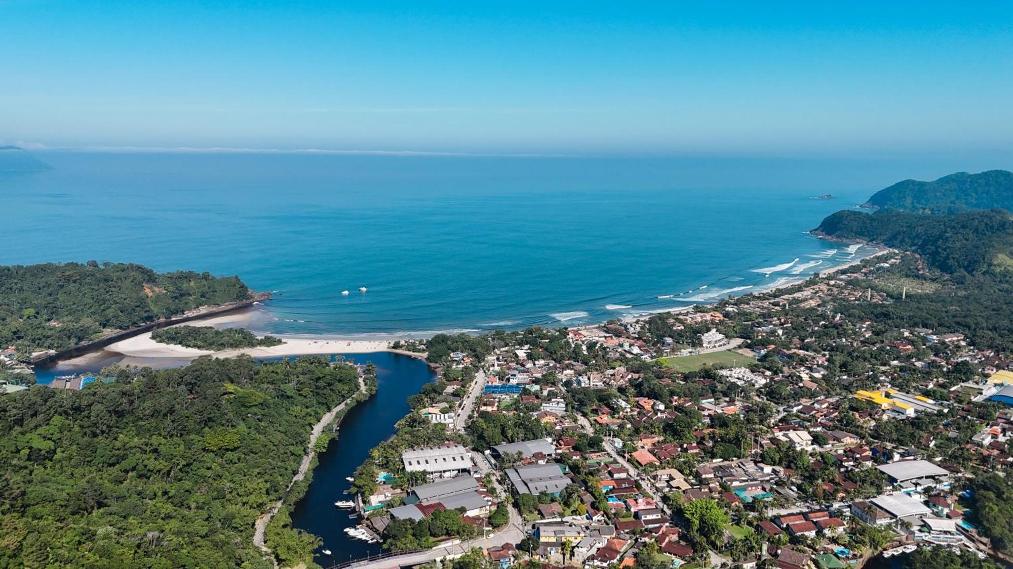 Casa Una A Beira Rio - Barra Do Una - 450M Da Praia Βίλα Sao Sebastiao  Εξωτερικό φωτογραφία