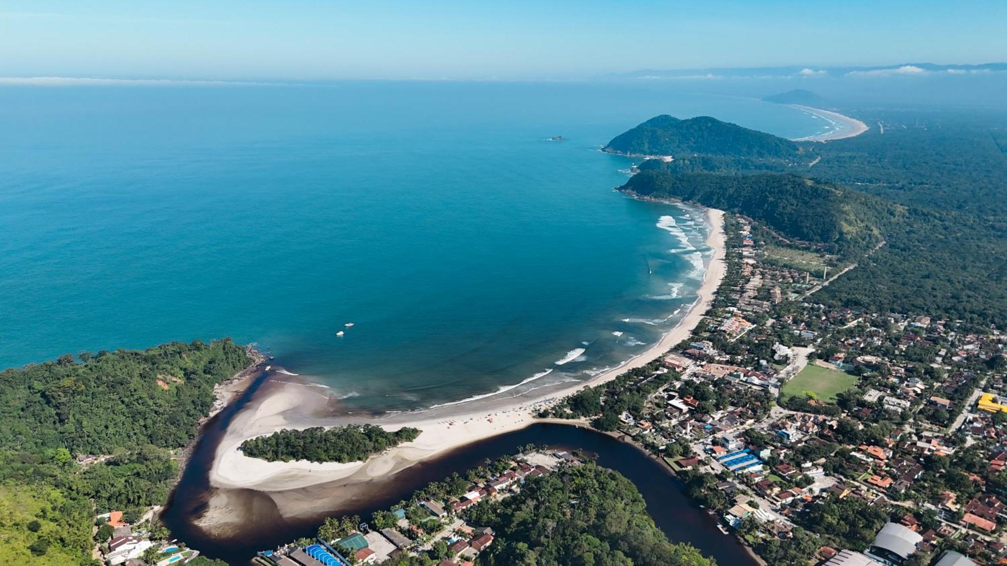 Casa Una A Beira Rio - Barra Do Una - 450M Da Praia Βίλα Sao Sebastiao  Εξωτερικό φωτογραφία